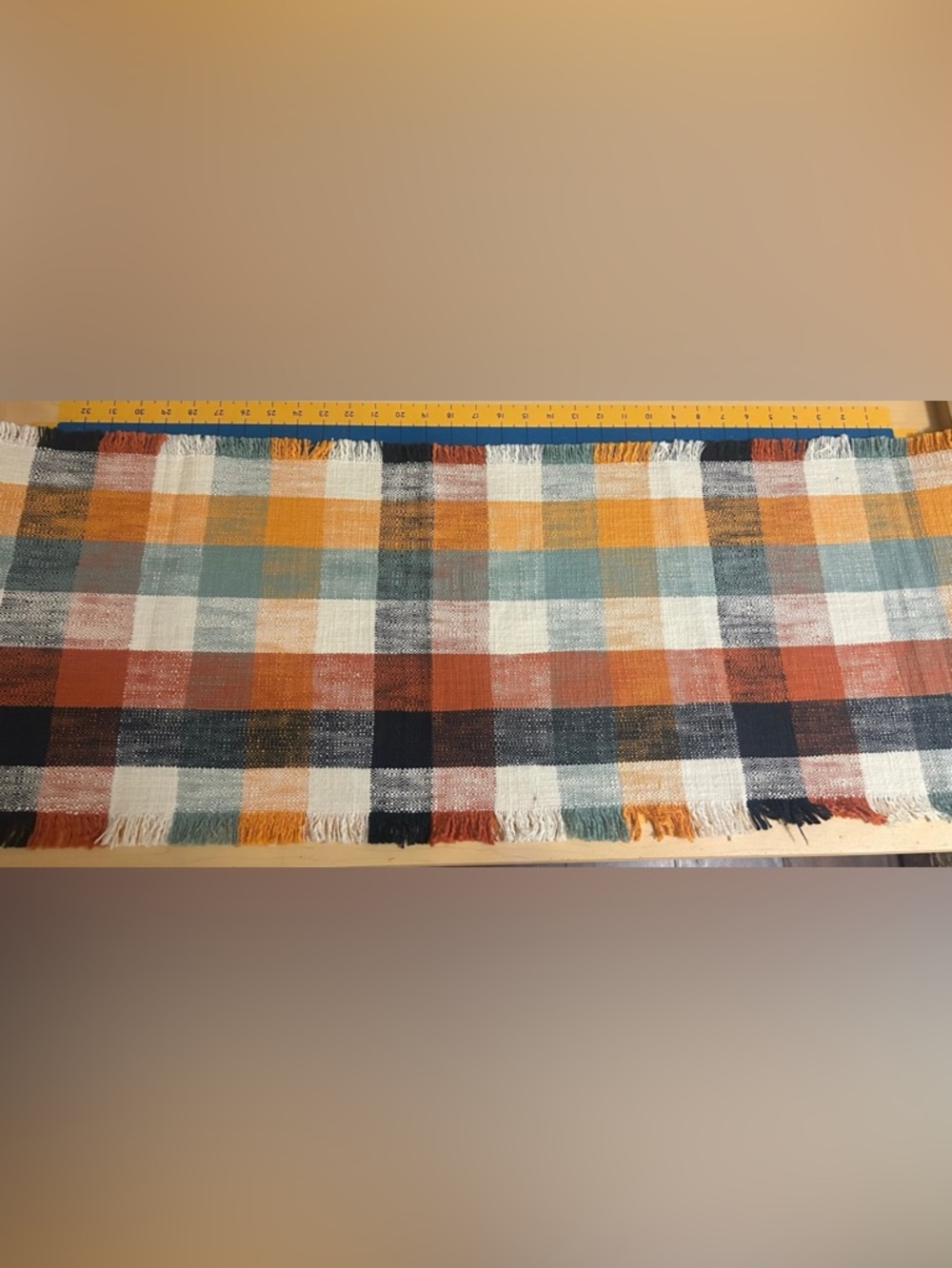 Kohls fall table runner and 4 placemats